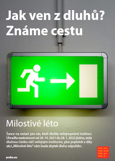 Milostivé léto - leták